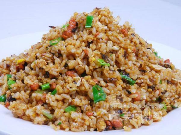 烤鸭炒饭图片