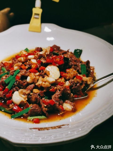 炊烟小炒黄牛肉图片