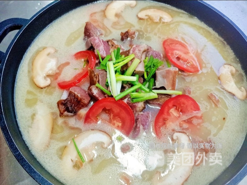 清汤猪脚火锅图片