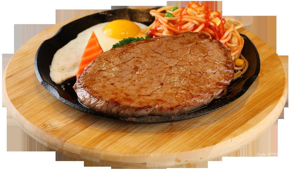 特选美式沙朗牛排图片