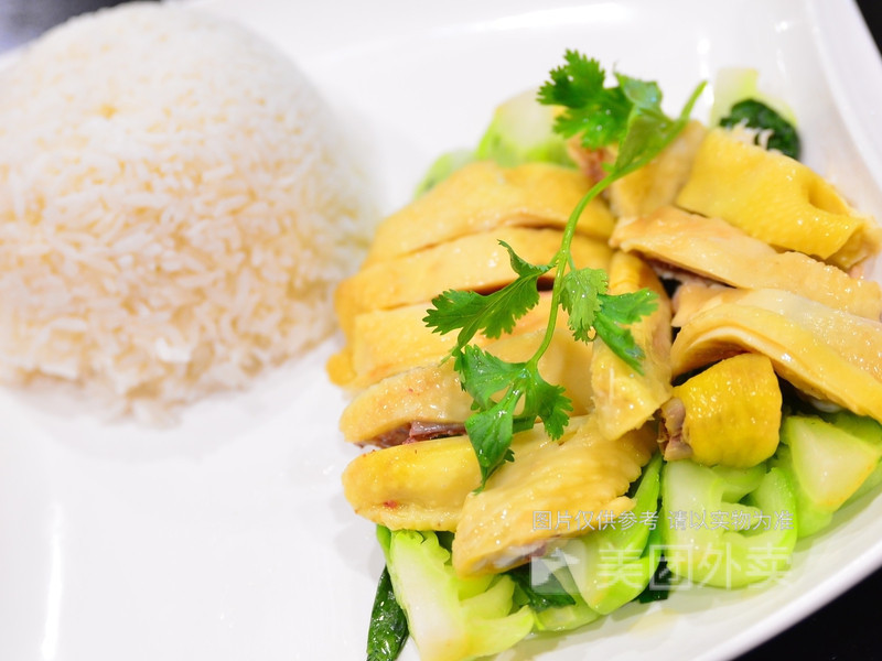 叉烧拼咸鸡图片