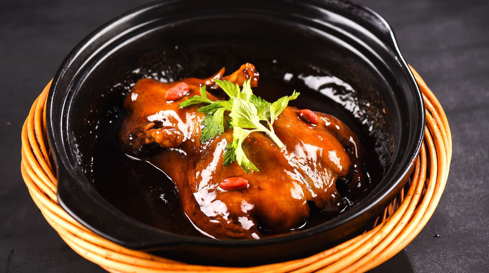 养生八宝鸭图片