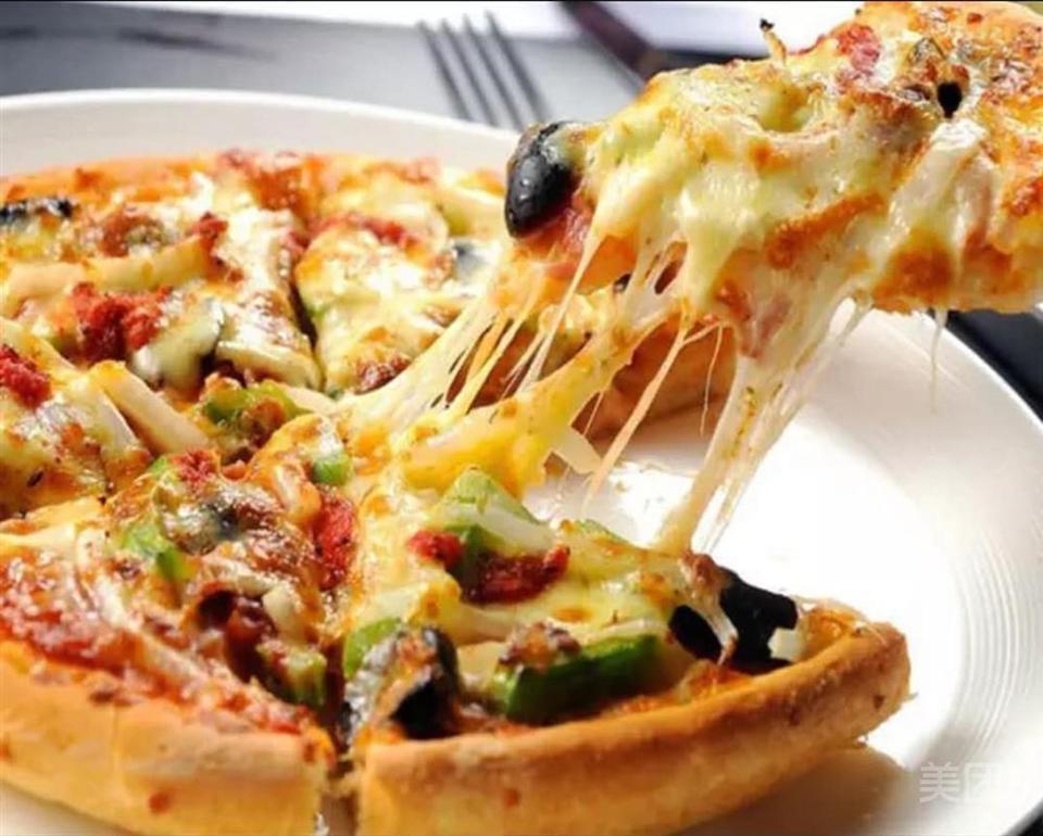 至尊牛肉披萨图片