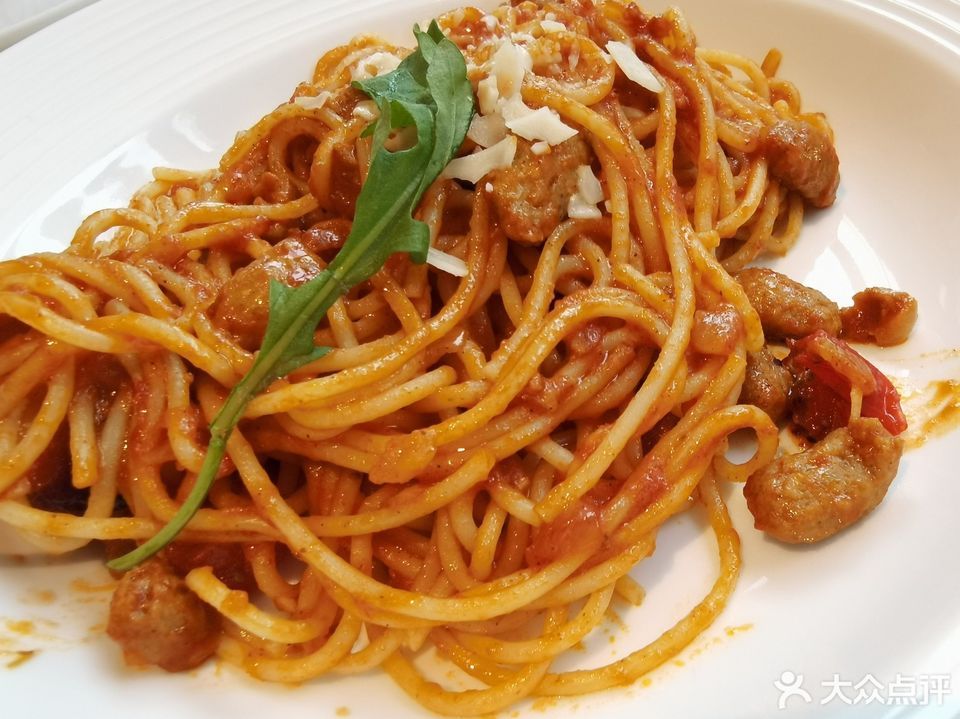 意式经典肉酱面图片