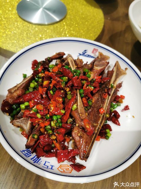 香辣扇子骨图片