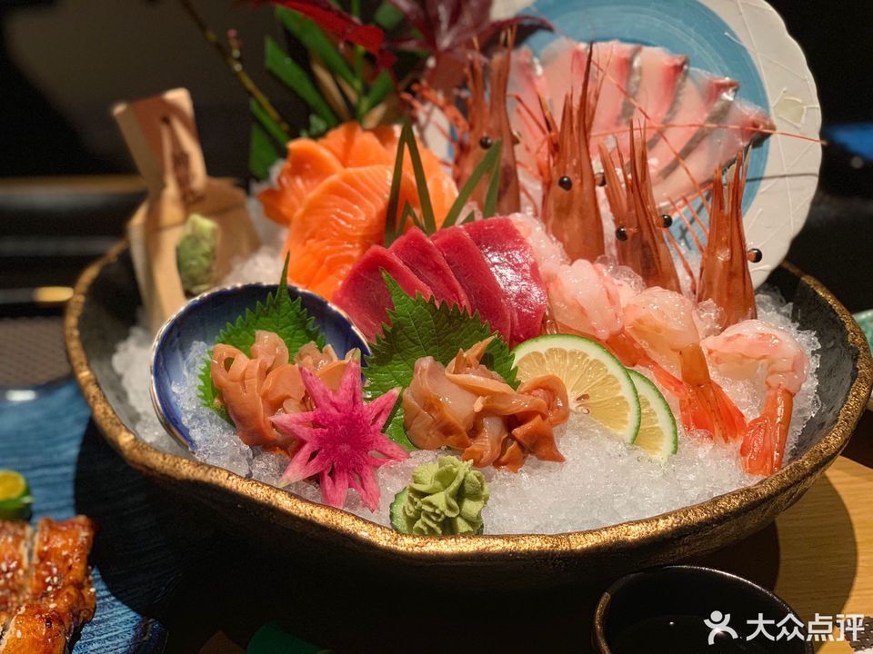 新西兰帝王鲑刺身图片