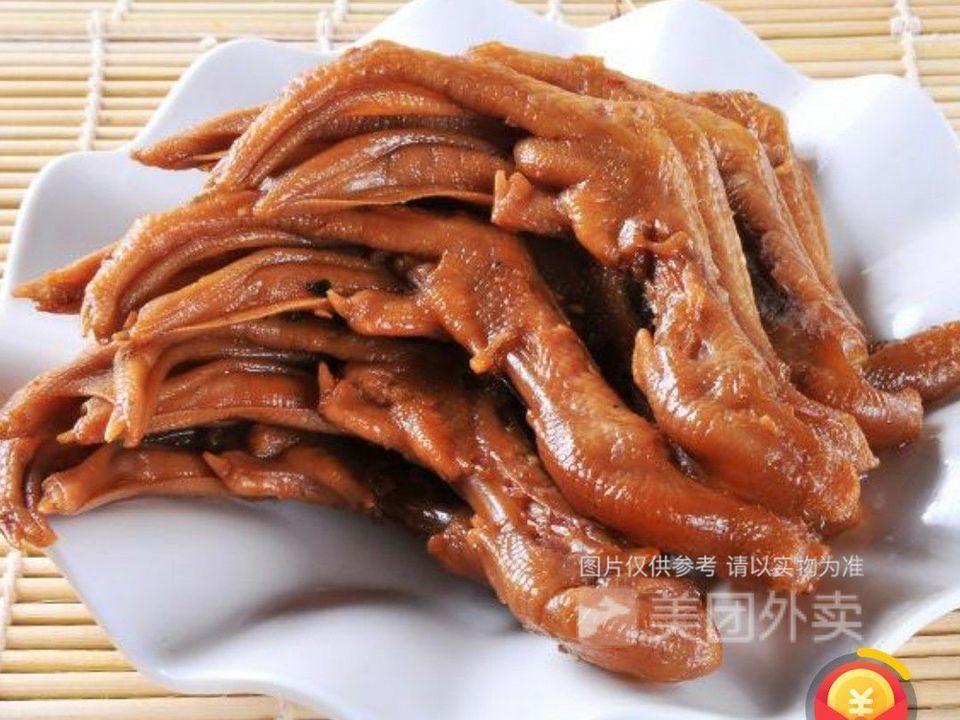 卤鸭掌图片