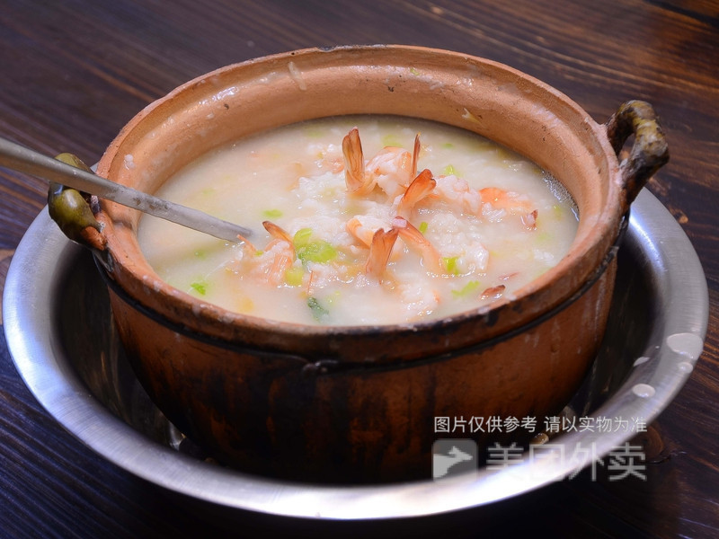 鲜虾粥图片