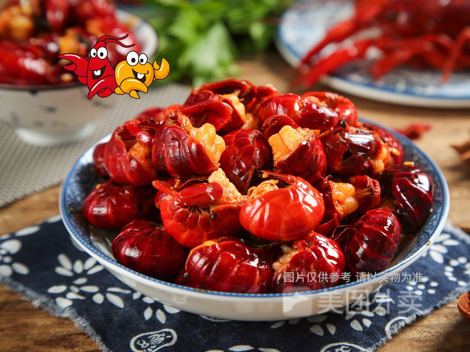 辣炒龙虾尾图片