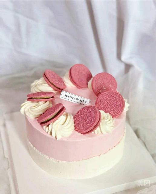 奥利奥樱花蛋糕图片