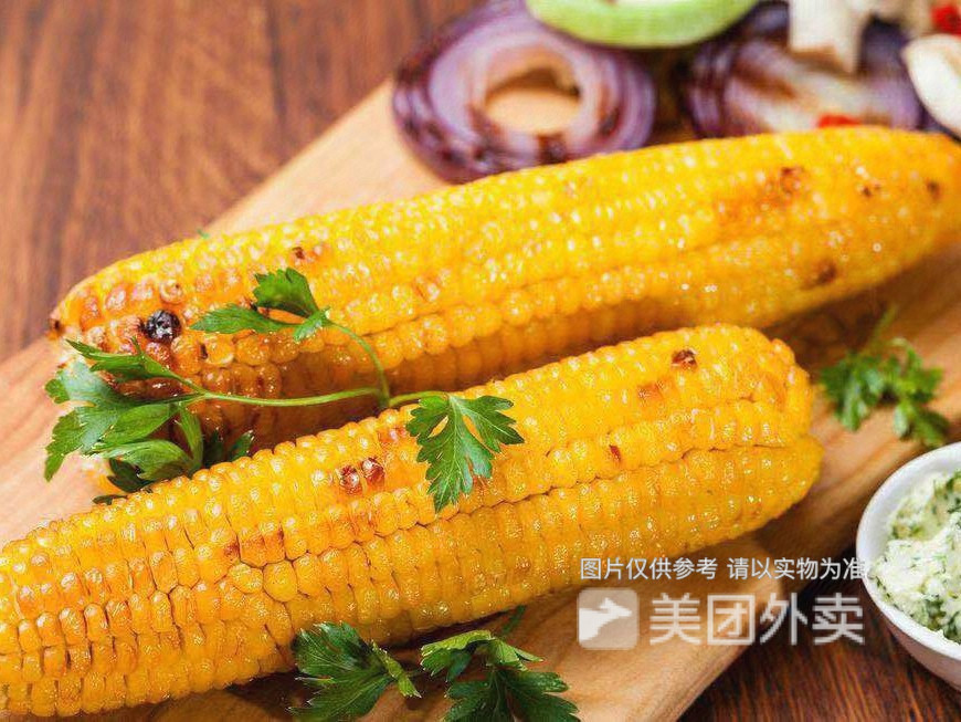 烤水果玉米图片