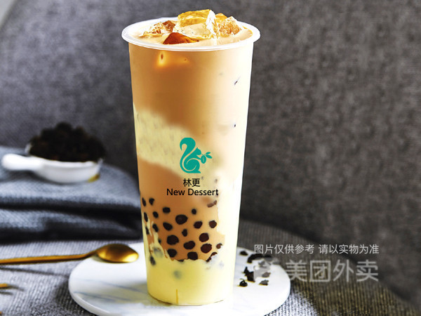 奥利奥曲奇蛋糕奶茶图片