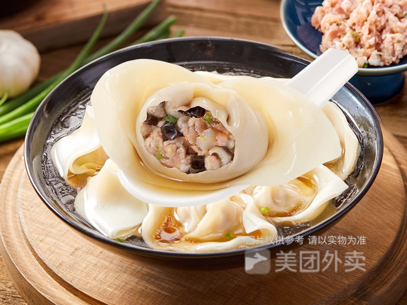 香菇鲜肉馄饨图片