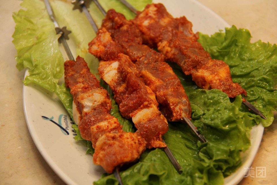 麻辣排骨串图片