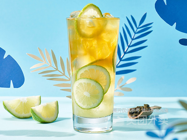 手打柠檬绿图片