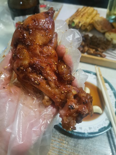 烤猪蹄子图片