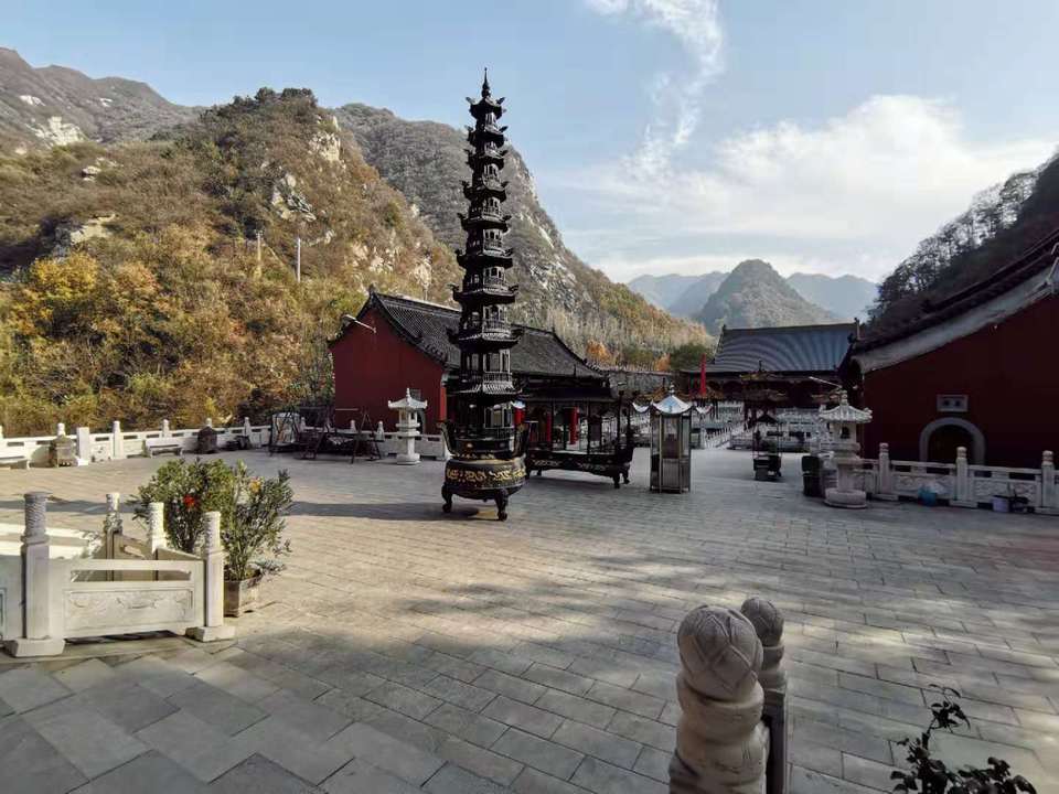 古观音禅寺 终南山图片