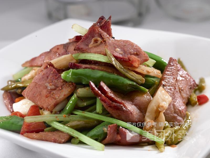 干椒腌肉图片