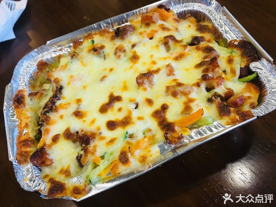 奥尔良烤鸡焗饭图片