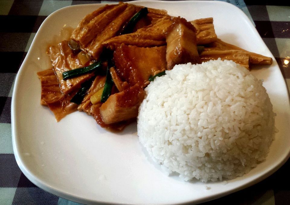 支竹火腩饭图片