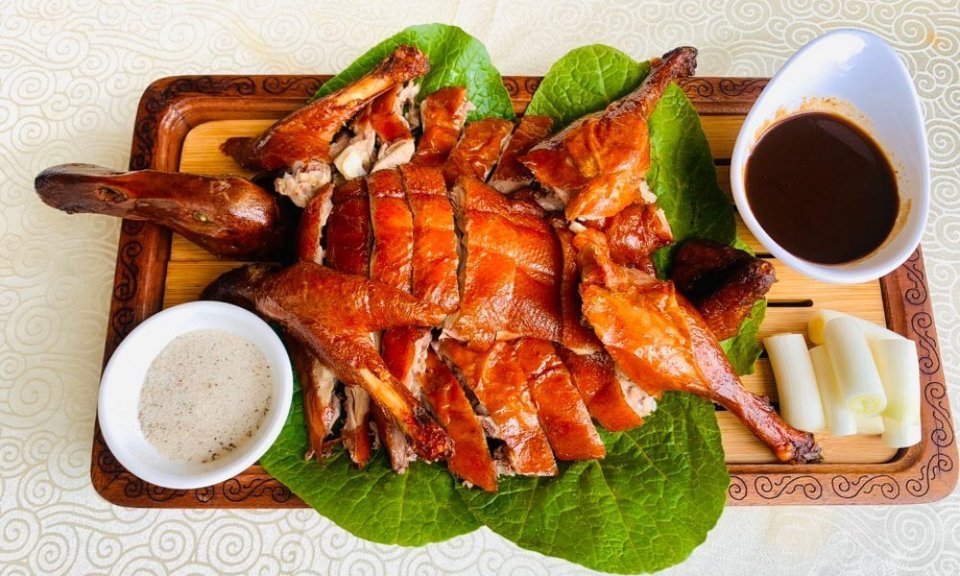 脆皮小麻鸭图片