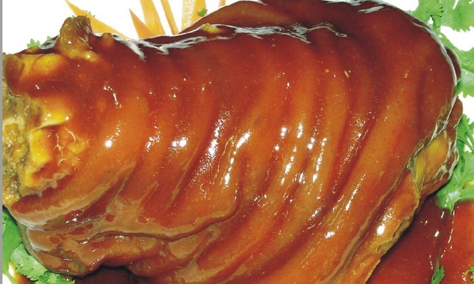 金牌扒全肘图片