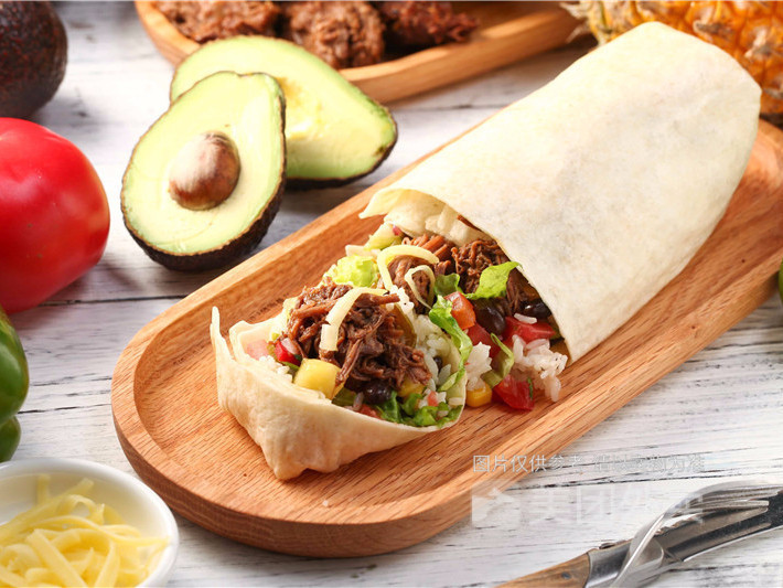 墨西哥牛肉塔可图片