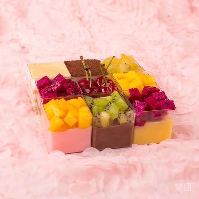 千慕慕斯系列九宫格芝士慕蛋糕图片