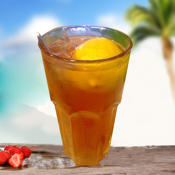 水蜜桃绿茶图片