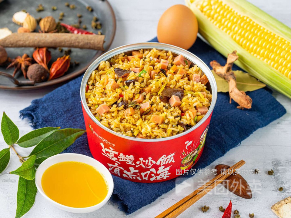 炒饭很嗨易拉罐茶油炒饭