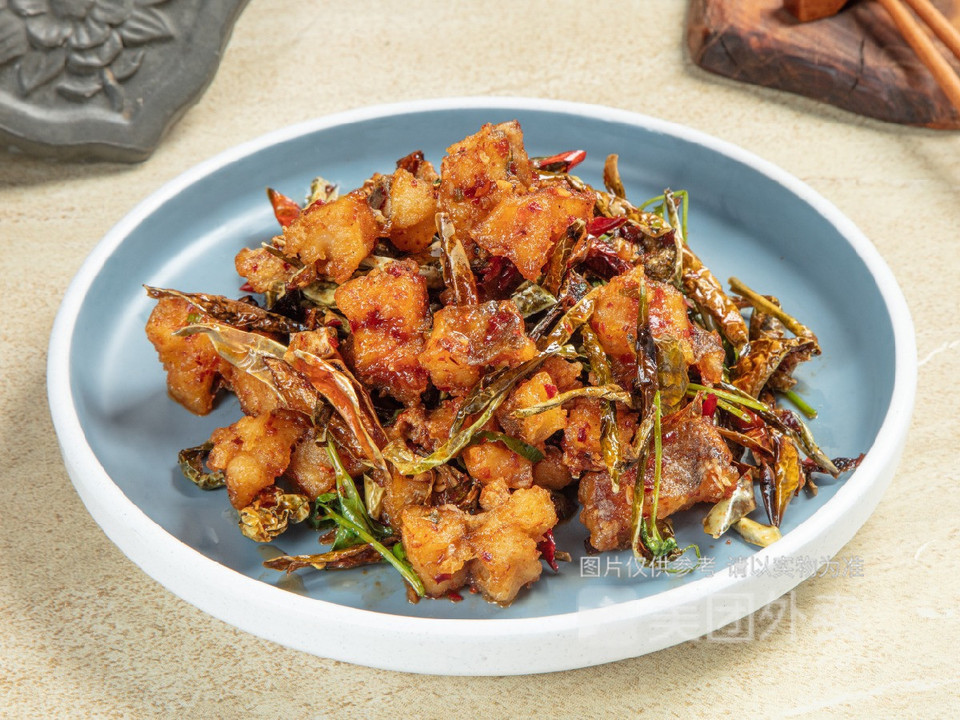 干椒炒杂太图片