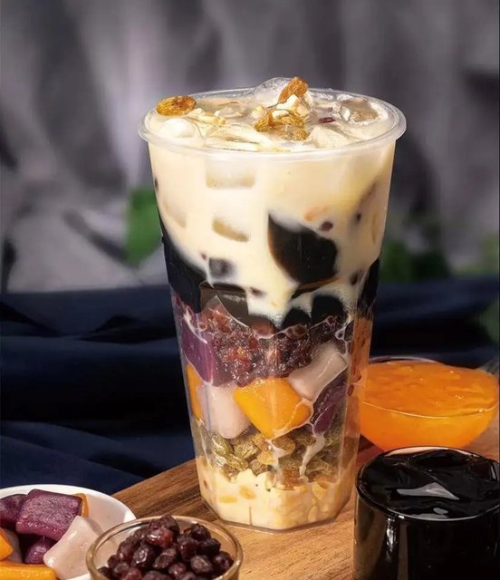 黑芝麻宝藏茶图片