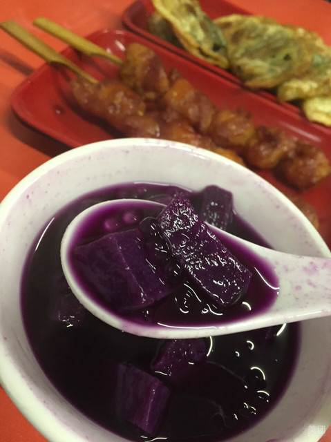 招牌紫薯香芋西米露图片
