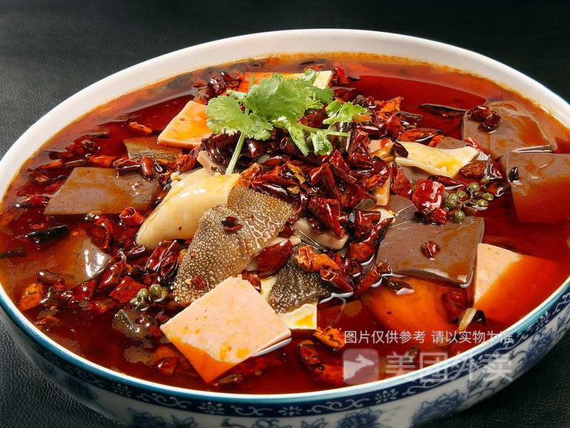 麻辣毛血旺图片