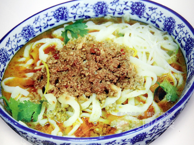 麻辣毛肚面图片