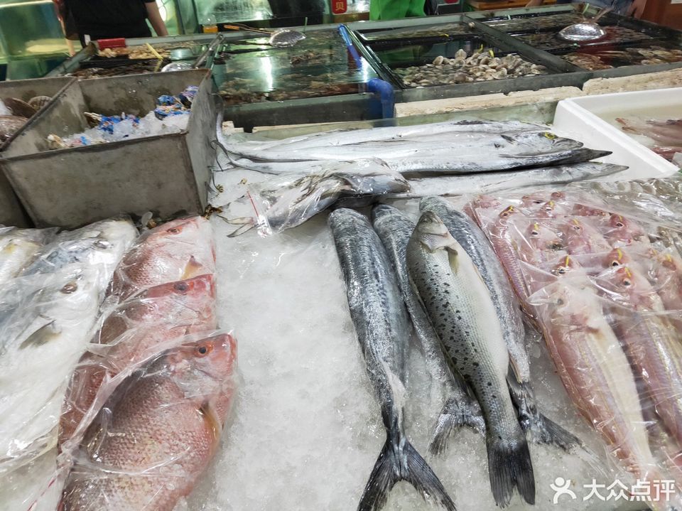 昆明和平村海鲜市场