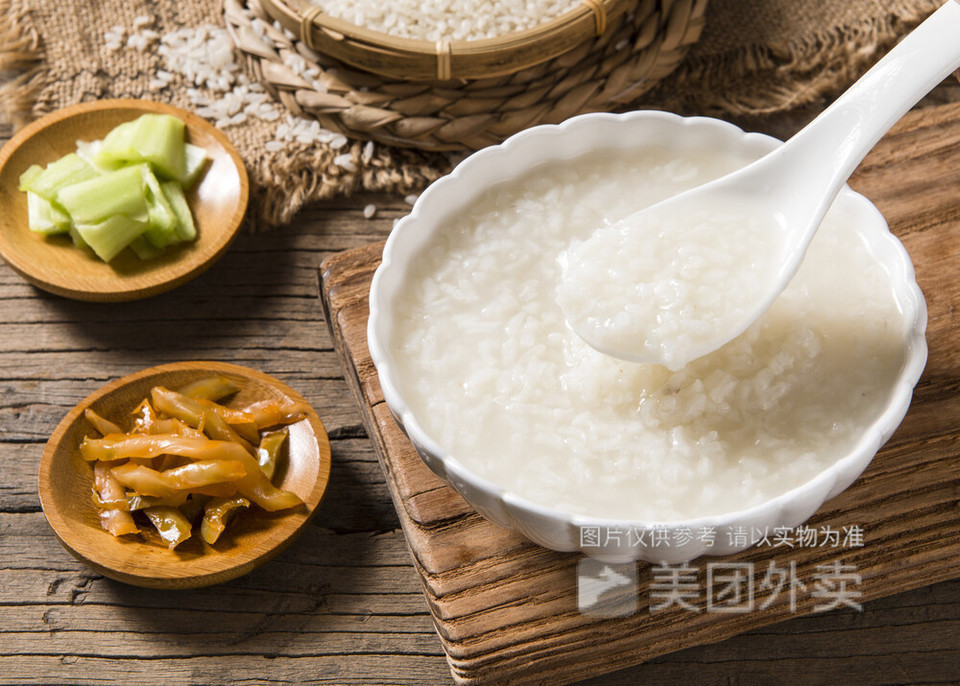 白粥配小菜图片