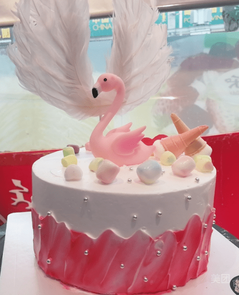 火烈鸟 牛奶泡芙