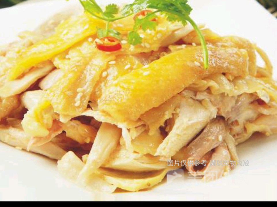 麻辣手撕鸡饭图片