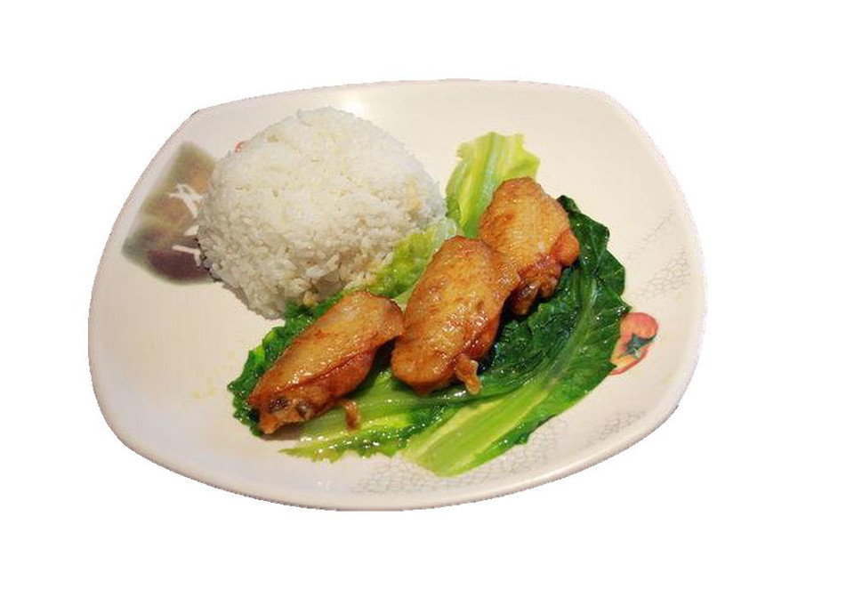 蜜汁鸡翅饭图片