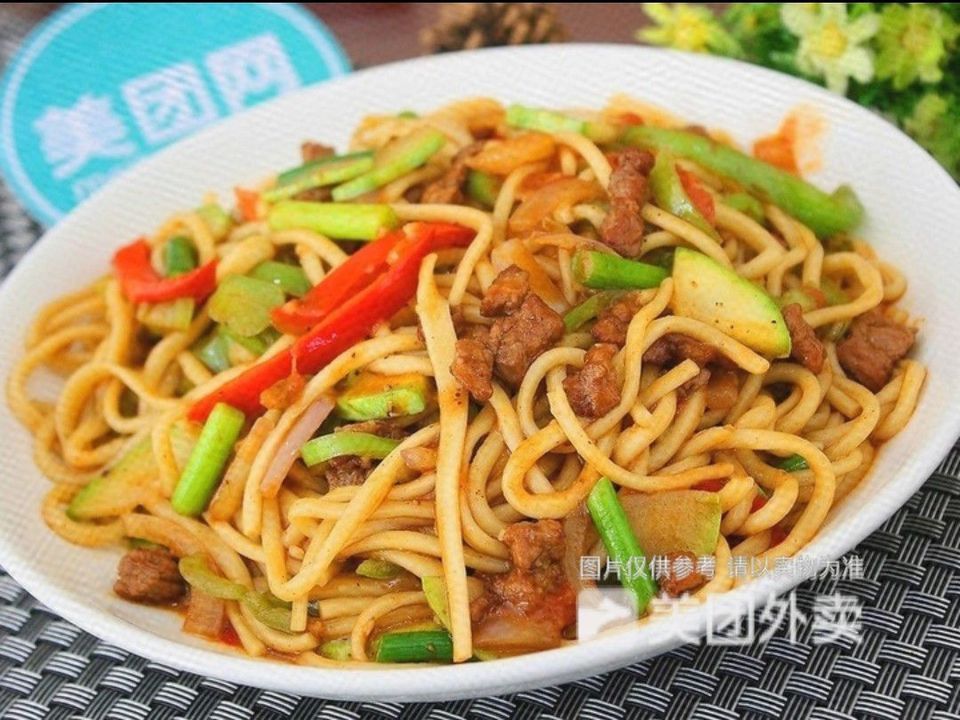 羊肉手工拉条图片