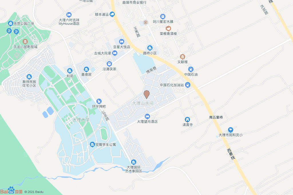 山水间地址(位置,怎么去,怎么走,在哪,在哪里,在哪儿):大理白族自治州