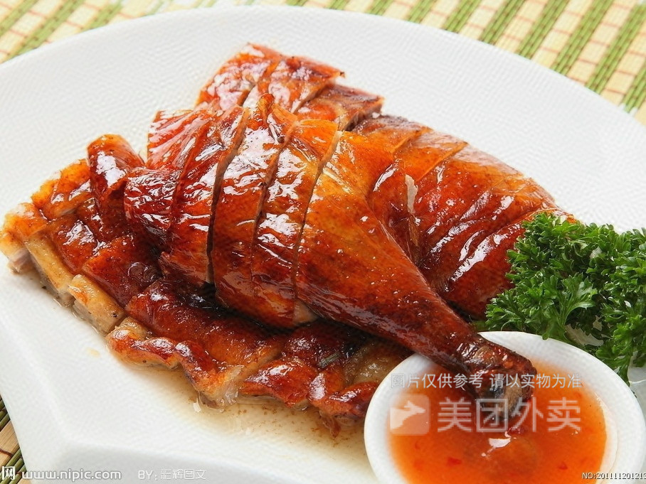 美味烧鸭腿图片