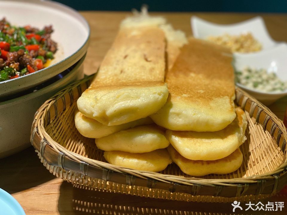 鍋邊饃圖片