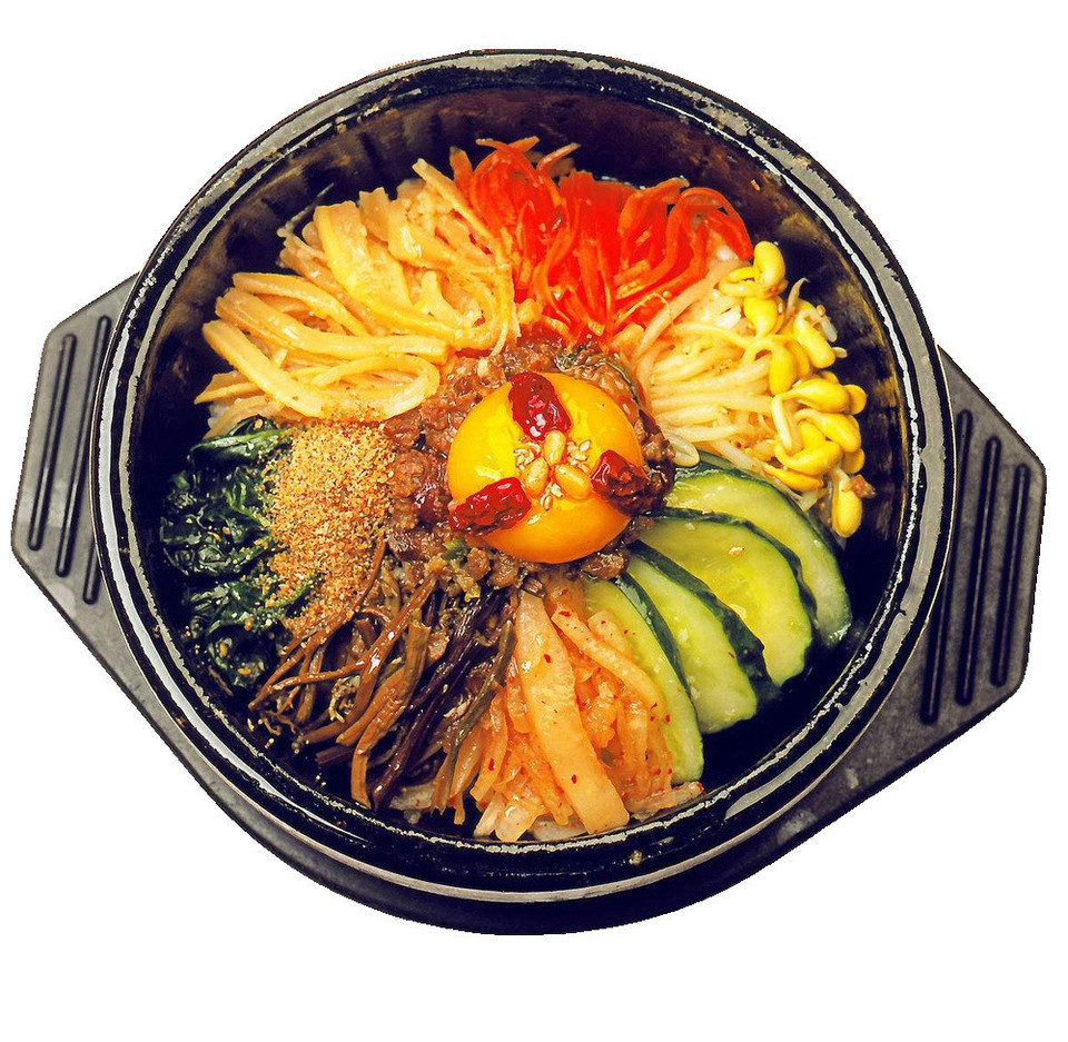 肉松石锅拌饭图片