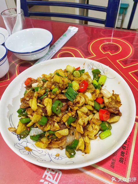 黄瓜皮炒肉图片