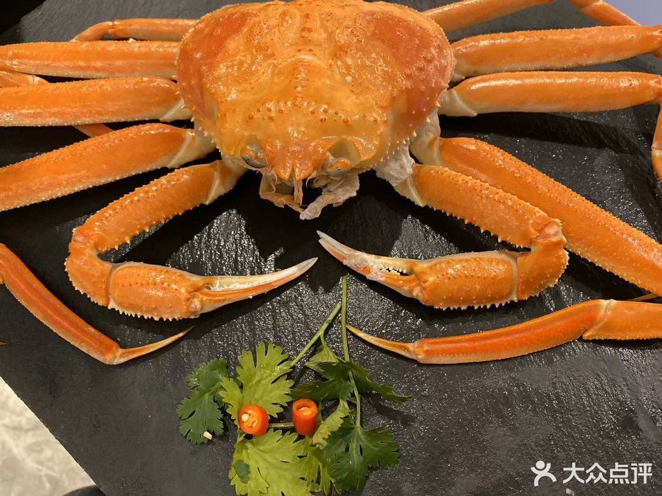 清蒸进口野生活板蟹图片