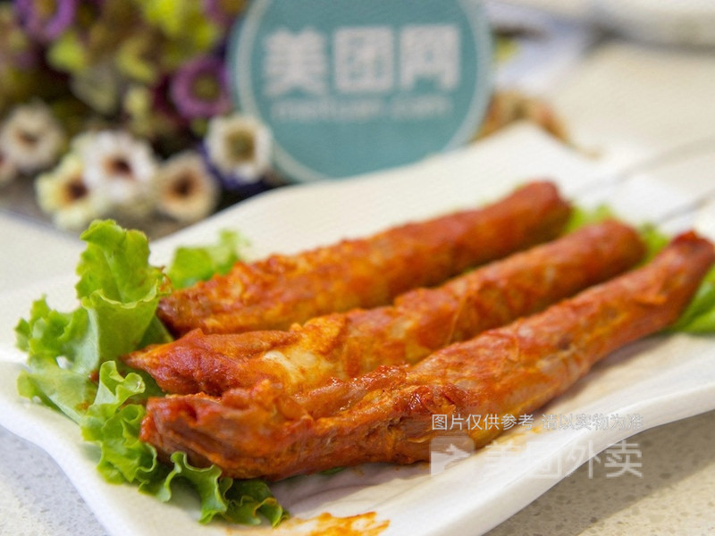 韧性烤鸡脖图片