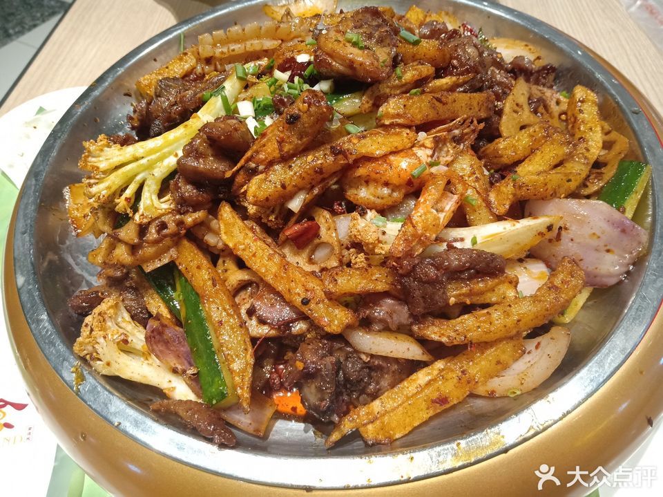 干锅全家福图片