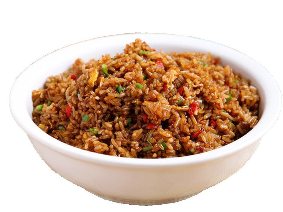 酸豆角蛋炒饭图片
